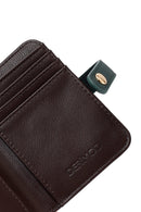 Woman Green Printed Wallet | Derimod Woman Green Printed Wallet | Derimod