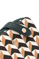 Kadın Yeşil Baskılı Cüzdan | Derimod Kadın Yeşil Baskılı Cüzdan | Derimod