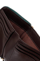 Kadın Yeşil Baskılı Cüzdan | Derimod Kadın Yeşil Baskılı Cüzdan | Derimod