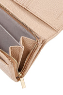 Women's Beige Classic Wallet | Derimod Women's Beige Classic Wallet | Derimod