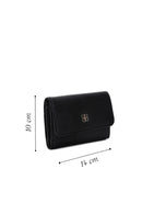 Women's Black Classic Wallet | Derimod Women's Black Classic Wallet | Derimod