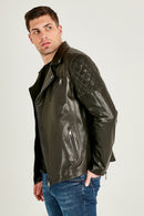 Thompson Erkek Deri Ceket | Derimod Thompson Erkek Deri Ceket | Derimod