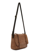 Women's Tan Long Strap Crossbody Bag | Derimod Women's Tan Long Strap Crossbody Bag | Derimod