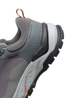 Skechers Men's Grey Lace-Up Fabric Sneakers | Derimod Skechers Men's Grey Lace-Up Fabric Sneakers | Derimod