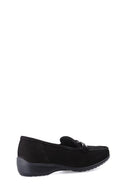 Buckle Suede Women's Loafer | Derimod Buckle Suede Women's Loafer | Derimod