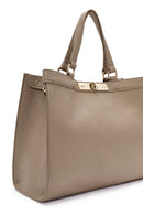 Kadın Bej Uzun Askılı Kol Çantası | Derimod Kadın Bej Uzun Askılı Kol Çantası | Derimod