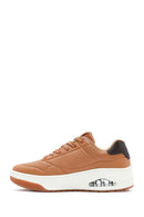 Skechers Men's Tan Uno Court Lace-Up Chunky Sole Sneaker | Derimod Skechers Men's Tan Uno Court Lace-Up Chunky Sole Sneaker | Derimod
