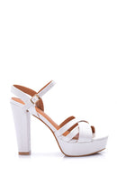 Kadın Platform Topuklu Ayakkabı | Derimod Kadın Platform Topuklu Ayakkabı | Derimod