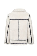 Verbier Women's Beige Teddy Coat | Derimod Verbier Women's Beige Teddy Coat | Derimod