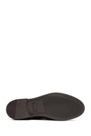 Woman Brown Buckled Suede Loafer | Derimod Woman Brown Buckled Suede Loafer | Derimod