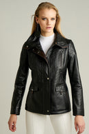 Melrose Kadın Deri Ceket | Derimod Melrose Kadın Deri Ceket | Derimod