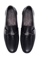 Erkek Siyah Deri Tokalı Casual Loafer | Derimod Erkek Siyah Deri Tokalı Casual Loafer | Derimod