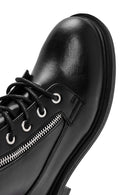 Women's Black Zippered Boots | Derimod Women's Black Zippered Boots | Derimod