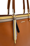 Women's Tan Long Strap Shoulder Bag | Derimod Women's Tan Long Strap Shoulder Bag | Derimod