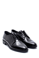 Women's Leather Crocodile Patterned Shoes | Derimod Women's Leather Crocodile Patterned Shoes | Derimod