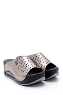 Women's High Soled Slippers | Derimod Women's High Soled Slippers | Derimod