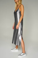 Kalın Gümüş Baskılı Tabanlı Kadın Sneaker | Derimod Kalın Gümüş Baskılı Tabanlı Kadın Sneaker | Derimod