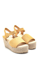 Women's Straw Sole Casual Sandals | Derimod Women's Straw Sole Casual Sandals | Derimod