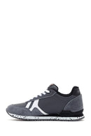 Harley Davidson Men's Chevelle Gray Suede Detailed Sneaker | Derimod Harley Davidson Men's Chevelle Gray Suede Detailed Sneaker | Derimod
