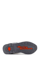 Harley Davidson Men's Chevelle Gray Suede Detailed Sneaker | Derimod Harley Davidson Men's Chevelle Gray Suede Detailed Sneaker | Derimod