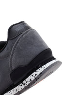 Harley Davidson Men's Chevelle Gray Suede Detailed Sneaker | Derimod Harley Davidson Men's Chevelle Gray Suede Detailed Sneaker | Derimod