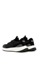 Derimod Zero Erkek Siyah Bağcıklı Kalın Tabanlı Kumaş Sneaker | Derimod Derimod Zero Erkek Siyah Bağcıklı Kalın Tabanlı Kumaş Sneaker | Derimod