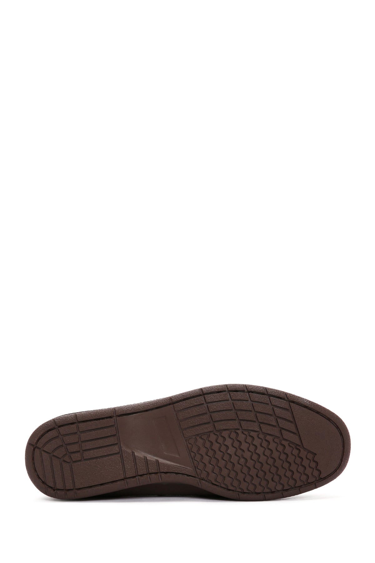 Erkek Kahverengi Deri Comfort Loafer