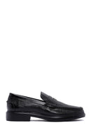 Erkek Siyah Deri Casual Loafer | Derimod Erkek Siyah Deri Casual Loafer | Derimod