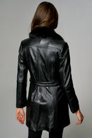 New Alexandra Kadın Deri Ceket | Derimod New Alexandra Kadın Deri Ceket | Derimod