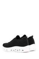 Derimod Zero Women's Black Lace-Up Thick Soled Sneaker | Derimod Derimod Zero Women's Black Lace-Up Thick Soled Sneaker | Derimod