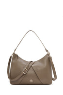 Kadın Vizon Uzun Askılı Omuz Çantası | Derimod Kadın Vizon Uzun Askılı Omuz Çantası | Derimod