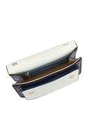 Women's Navy Blue Long Chain Strap Classic Shoulder Bag | Derimod Women's Navy Blue Long Chain Strap Classic Shoulder Bag | Derimod