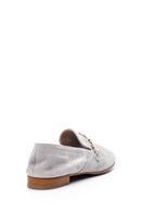 Women's Stone Suede Loafer | Derimod Women's Stone Suede Loafer | Derimod