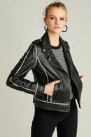 Bianca Kadın Siyah Mont | Derimod Bianca Kadın Siyah Mont | Derimod