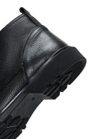Men's Black Leather Classic Boots | Derimod Men's Black Leather Classic Boots | Derimod