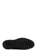 Men's Black Double Buckle Leather Casual Shoes | Derimod Men's Black Double Buckle Leather Casual Shoes | Derimod