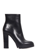 Women's Heeled Leather Boots | Derimod Women's Heeled Leather Boots | Derimod