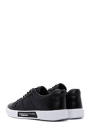 Hammer Jack Men's Black Toscana Leather Sneaker | Derimod Hammer Jack Men's Black Toscana Leather Sneaker | Derimod