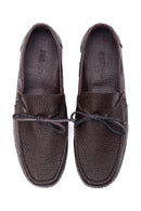 Erkek Kahverengi Deri Loafer | Derimod Erkek Kahverengi Deri Loafer | Derimod