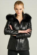 Carmela Kadın Deri Ceket | Derimod Carmela Kadın Deri Ceket | Derimod