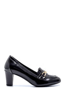 Women's Patent Leather Thick Heeled Shoes | Derimod Women's Patent Leather Thick Heeled Shoes | Derimod
