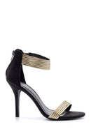 Kadın Gold Detaylı Topuklu Ayakkabı | Derimod Kadın Gold Detaylı Topuklu Ayakkabı | Derimod