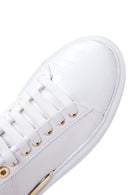Men's White Thick Soled Sneaker | Derimod Men's White Thick Soled Sneaker | Derimod