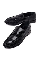 Kadın Siyah Deri Maskülen Loafer | Derimod Kadın Siyah Deri Maskülen Loafer | Derimod