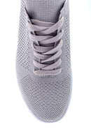 Women's Gray Fabric Shoes | Derimod Women's Gray Fabric Shoes | Derimod