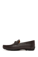 Geox Erkek Kahverengi Kosmopolis Deri Casual Loafer | Derimod Geox Erkek Kahverengi Kosmopolis Deri Casual Loafer | Derimod