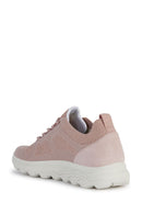 Geox Kadın Pembe Spherica Bağcıklı Kumaş Sneaker | Derimod Geox Kadın Pembe Spherica Bağcıklı Kumaş Sneaker | Derimod