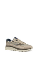 Geox Men's Beige U Spherica Active X1 A - Mes Water Laced Sneaker | Derimod Geox Men's Beige U Spherica Active X1 A - Mes Water Laced Sneaker | Derimod