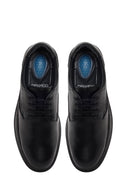 Male Black Lace-up Leather Casual Shoes | Derimod Male Black Lace-up Leather Casual Shoes | Derimod