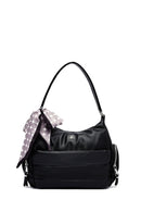 Women's Black Long Strap Shoulder Bag | Derimod Women's Black Long Strap Shoulder Bag | Derimod